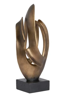 Light en Living Ornament 20x19,5x47 cm LAVINIA antiek brons + zwart
