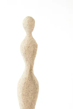 Light en Living Ornament 5x5x37,5 cm TAROPA zand