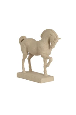 Light en Living Ornament 31x10x29 cm HORSE zand