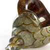 Light en Living Ornament 28x12x16 cm SHELL glas olijf groen