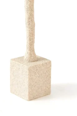 Light en Living Ornament 5x5x33,5 cm TAROPA zand