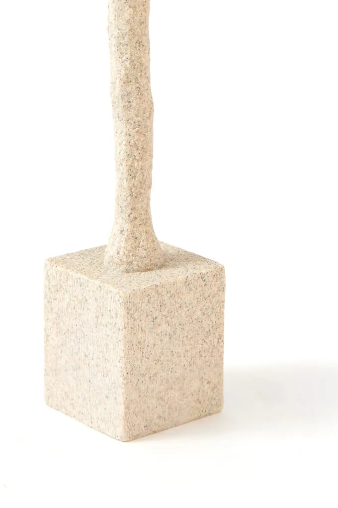 Light en Living Ornament 5x5x33,5 cm TAROPA zand