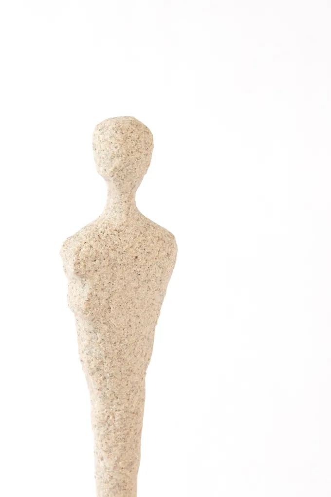Light en Living Ornament 5x5x33,5 cm TAROPA zand