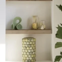 Light en Living Ornament 19,5x14,5x23 cm ZAINO groen