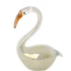 Light en Living Ornament 12x7x17 cm SWAN glas crème