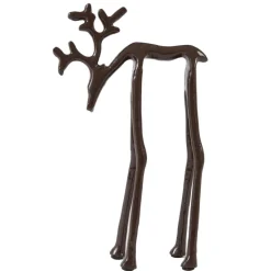 Light en Living Ornament 15x6x25 cm DEER glans aubergine