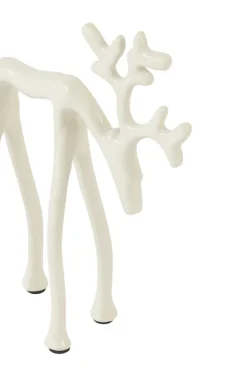 Light en Living Ornament 15x6x20 cm DEER mat crème