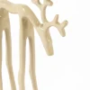 Light en Living Ornament 15x6x25 cm DEER glans zand
