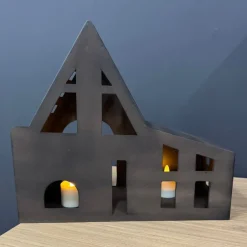 Light en Living Ornament 31x13x27 cm TRAMORE bruin