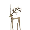 Light en Living Ornament 17x20.5x36 cm REINDEER goud / brons