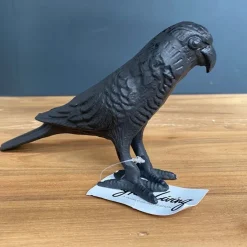 Light en Living Ornament 19x5x11 cm BIRD zwart