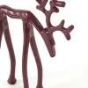 Light en Living Ornament 15x6x20 cm DEER glans bordeaux