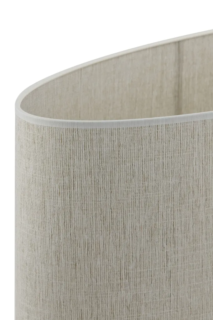 Light en Living Ovale Lampenkap BRESKA in Parelwit - Stijlvol design in diverse maten