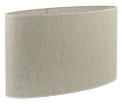 Light en Living Ovale Lampenkap BRESKA in Parelwit - Stijlvol design in diverse maten