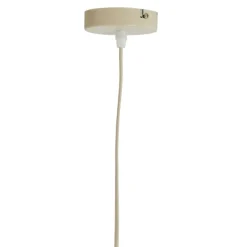 Light en Living Pendel met cup Ø5x7,5 cm CUPA zand - Light & Living