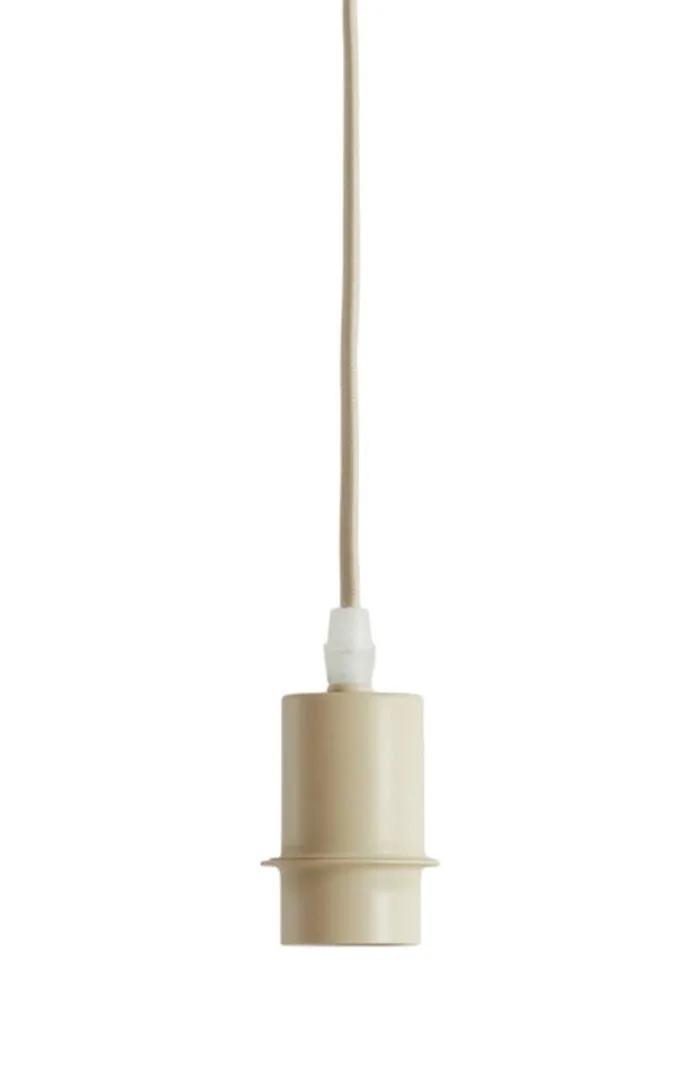 Light en Living Pendel met cup Ø5x7,5 cm CUPA zand - Light & Living