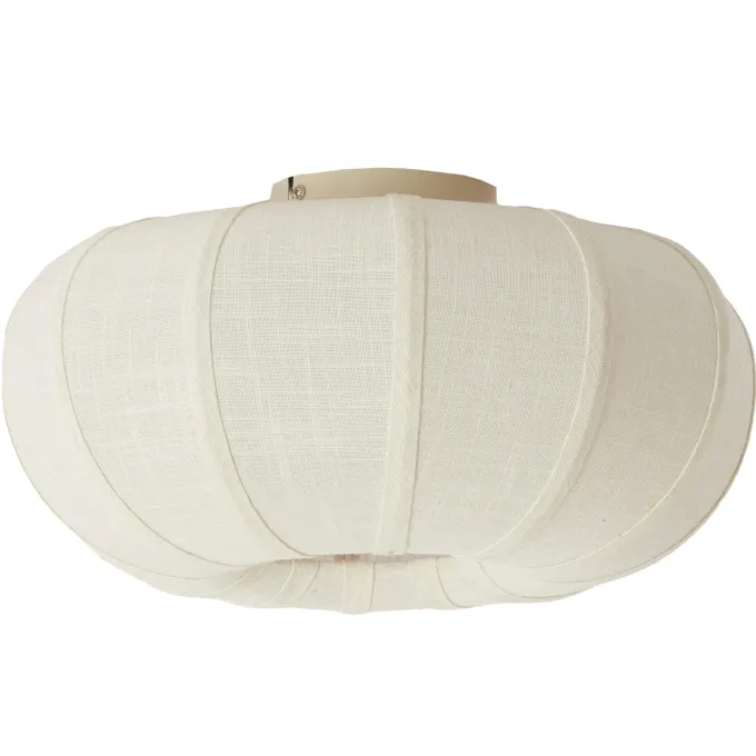 Light en Living Plafondlamp Ø40x21,5 cm ZOSIA linnen crème