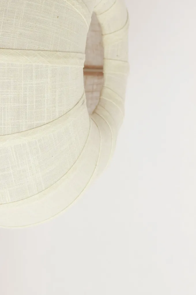 Light en Living Plafondlamp Ø50x24,5 cm ZOSIA linnen Crème