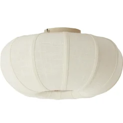 Light en Living Plafondlamp Ø50x24,5 cm ZOSIA linnen Crème