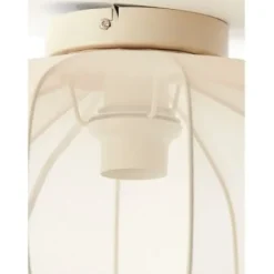 Light en Living Plafonnière Ø50x24 cm PLUMALIA zand - Light & Living