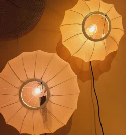 Light en Living Plafonnière Ø50x24 cm PLUMALIA zand - Light & Living