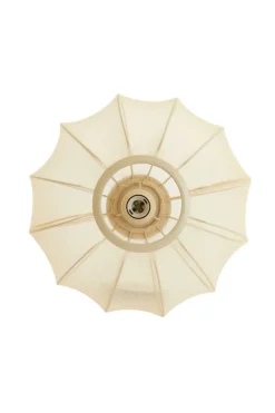 Light en Living Plafonnière Ø40x21 cm PLUMALIA zand van Light & Living