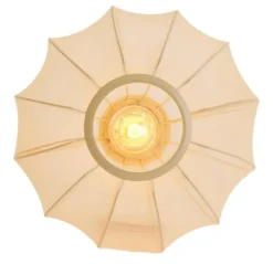 Light en Living Plafonnière Ø40x21 cm PLUMALIA zand van Light & Living