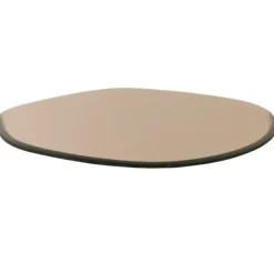 Light en Living Plateau 37x35x1 cm VIDU bruin glas