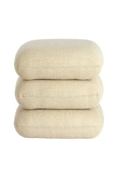 Light en Living Poef 44,5x44,5x44,5 cm LAURIE - crème