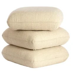 Light en Living Poef 44,5x44,5x44,5 cm LAURIE - crème