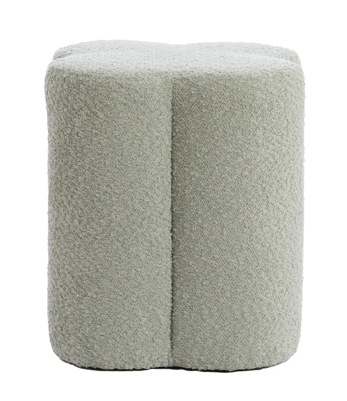 Light en Living Poef 38x38x45 cm NALANI mint groen