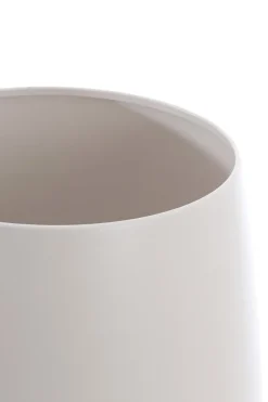 Light en Living Pot deco op voet Ø44x53 cm KARUNA hout+mat crème