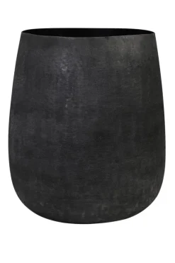 Light en Living Pot deco Ø39x42 cm GENOLI mat zwart