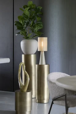 Light en Living Pot deco Ø40x35 cm MILZO mat licht grijs