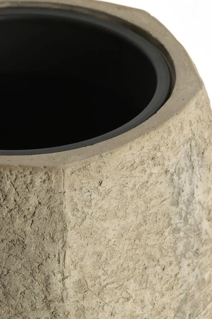 Light en Living Pot deco 50x47x88 cm AGELO taupe
