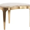 Light en Living Salontafel GIULIO 51x33x36 cm – Taupe Marmer & Antique Bronze | Light & Living