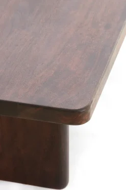 Light en Living Salontafel Set van 2 Crato Acacia hout Choco Bruin