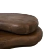 Light en Living Salontafel 99x60x32 cm PAYU mango hout mat donker bruin