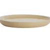 Light en Living Schaal ADA Ø42x5 cm – Glanzend Zandkleurig Keramiek | Light & Living