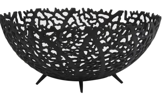 Light en Living Schaal GALAXA Ø35,5x14 cm - Antiek Goud of Zwart