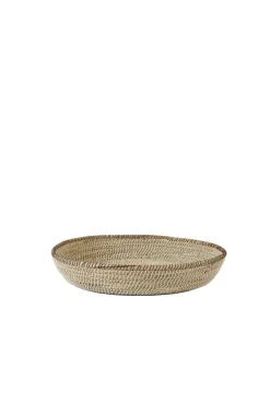 Light en Living Schaal/wandorn Set van 3 Ø25x3,5+Ø35x6+Ø45x7 cm BURICA zeegras nat