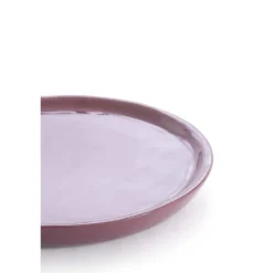 Light en Living Schaal Ø42x5 cm ADA glans aubergine
