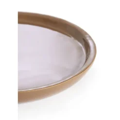 Light en Living Schaal Ø42x5 cm ADA glans bruin