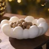 Light en Living Schaal Ø42x15 cm LIRON beige