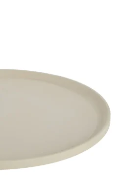 Light en Living Schaal Ø50x1,5 cm MAES crème