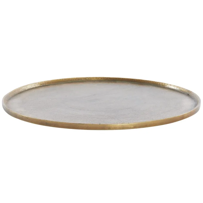 Light en Living Schaal Ø50x1,5 cm MAES antiek brons