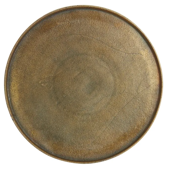 Light en Living Schaal Ø50x1,5 cm MAES antiek brons