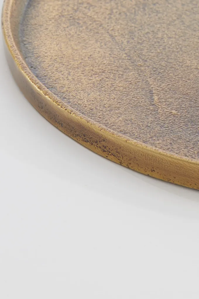 Light en Living Schaal Ø50x1,5 cm MAES antiek brons