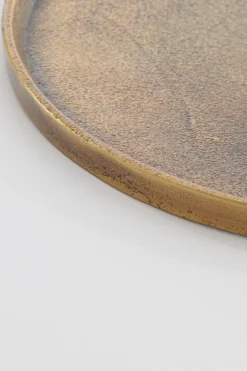 Light en Living Schaal Ø40x1,5 cm MAES antiek brons