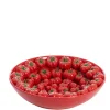 Light en Living Schaal Ø43x12 cm TAMINA keramiek rood